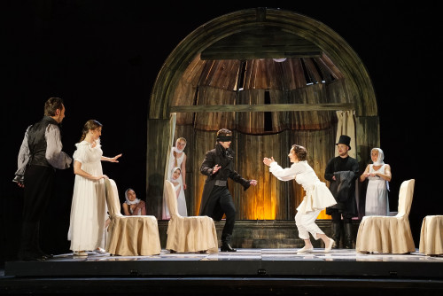 Театр «Зазеркалье» представил оперу «Евгений Онегин» на «Золотой Маске»!